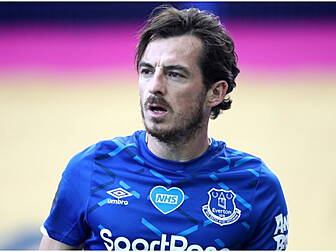 Everton's Leighton Baines anno...